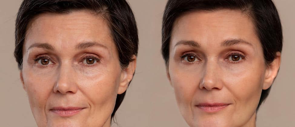 Before and After Image: Microneedling - front